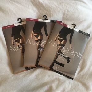 3 Black thigh high hoes